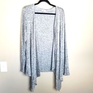 Free Kisses Long Sleeve Waterfall Cardigan